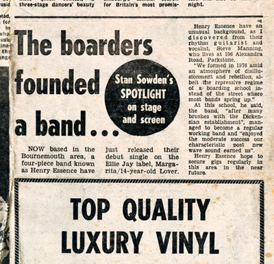 henry essence article 1980